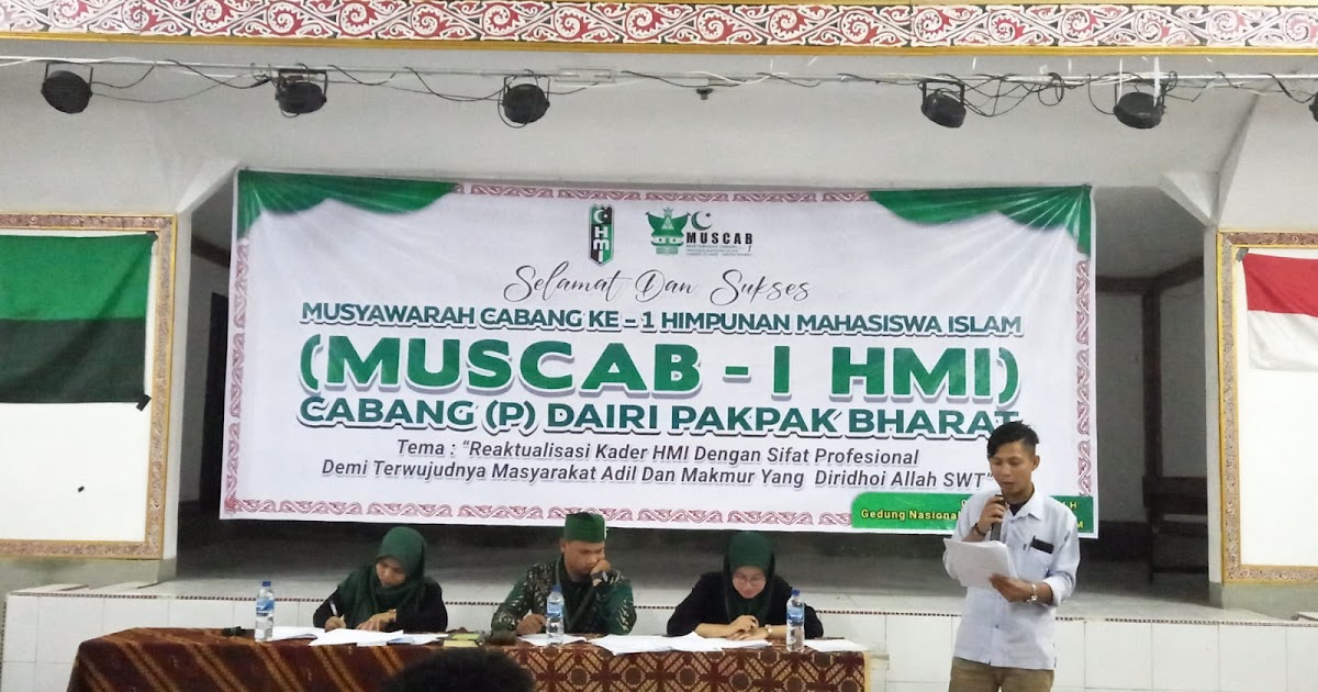 HMI kab kota baru Gelar Musyawarah Cabang